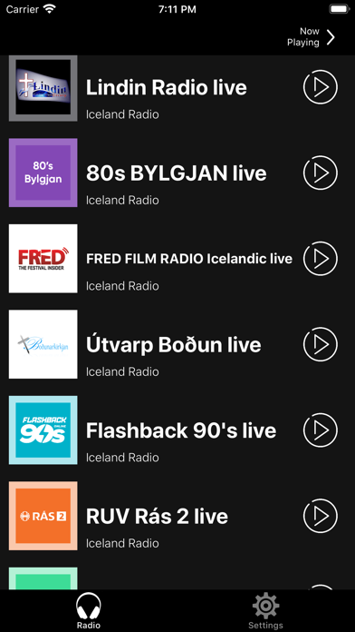 Iceland Radio Online screenshot 4