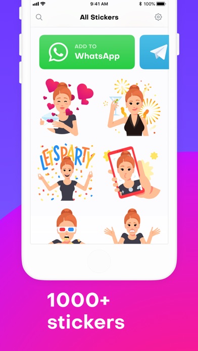 Aivatar Emoji & Stickers Screenshot 2