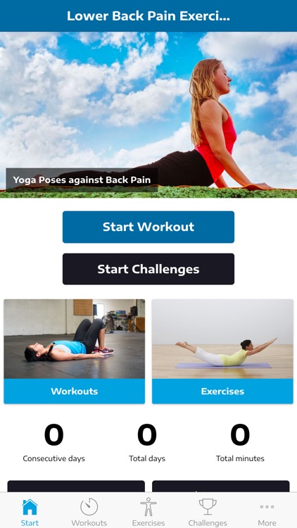 Lower Back Pain Exercises screenshot-0
