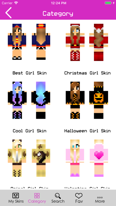 Minecraft Roblox Skins Girl