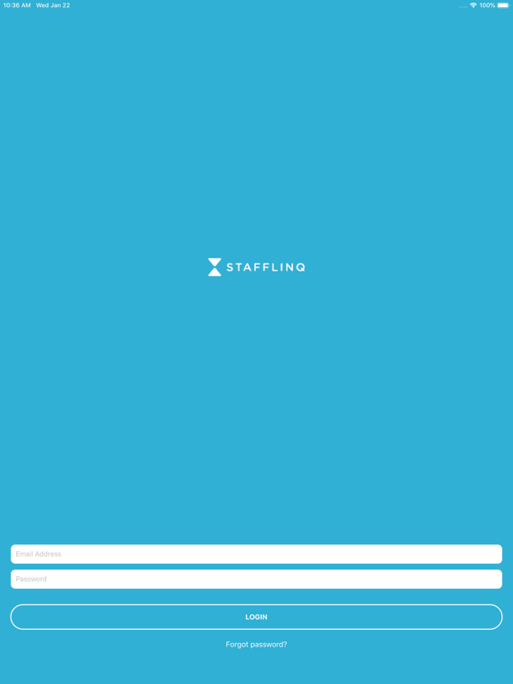 iPad Image of StaffLinQ