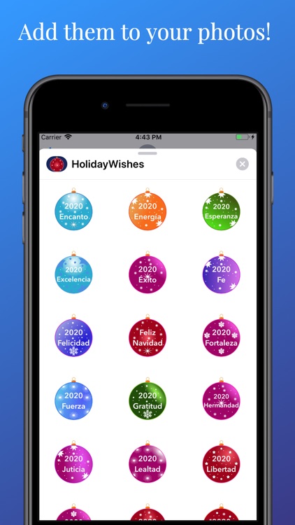 Holiday Wishes Stickers screenshot-4