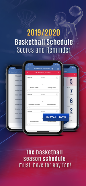 Basketball Schedule NBA 2019(圖1)-速報App