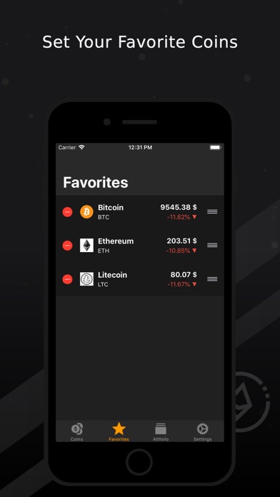 Cryptocurrency Coin Manager 1.0 IOS Cryptocurrency Coin Manager 1.0 IOS