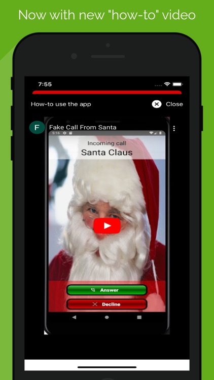 Fake Call From Santa