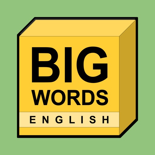 Big Words, English