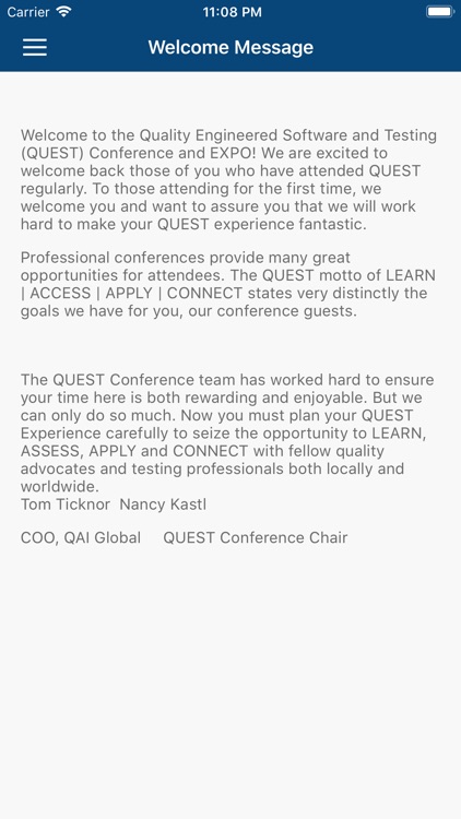 QUEST Conference and Expo