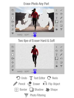 Captura 2 FotoShop Editor- Combine photo iphone