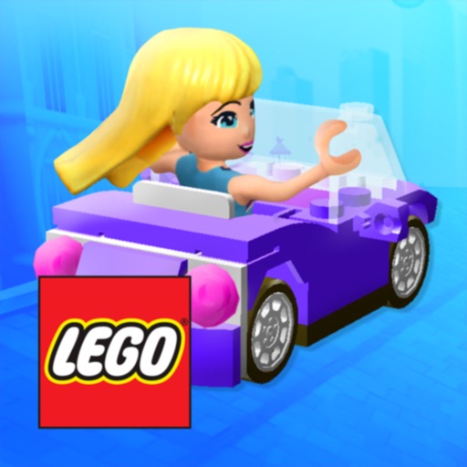 lego friends race track set