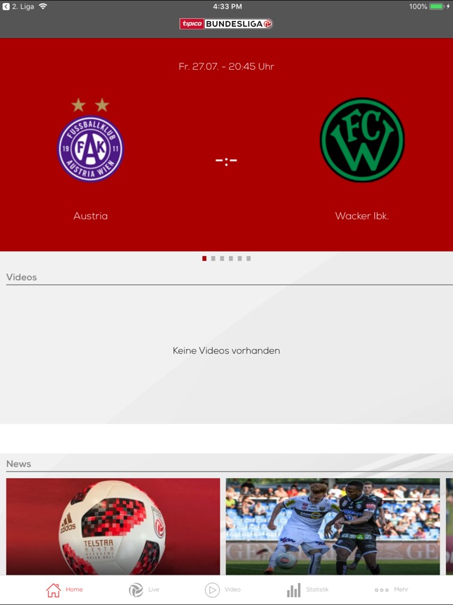 Fußball Bundesliga Im App Store