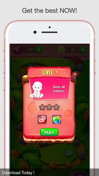 Bubble Shooter Rescue Babies screenshot-3