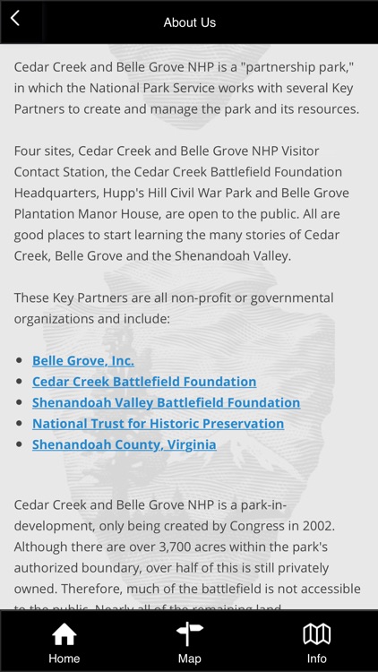 Cedar Creek & Belle Grove NPS