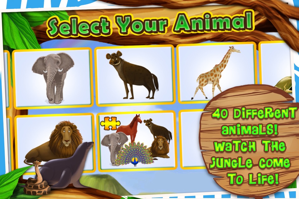 Zoo Animals Flash Cards screenshot 2