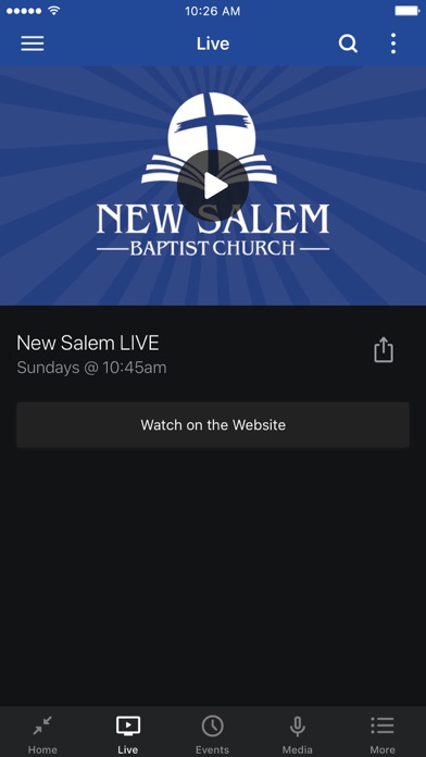 How to cancel & delete New Salem Baptist Church from iphone & ipad 2