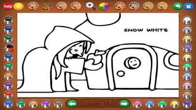 How to cancel & delete Fairy Tales Coloring Book from iphone & ipad 3