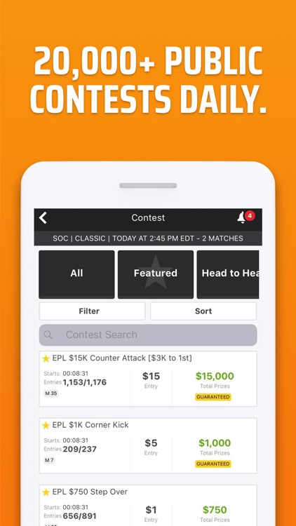 DraftKings UK Fantasy Sports screenshot-6