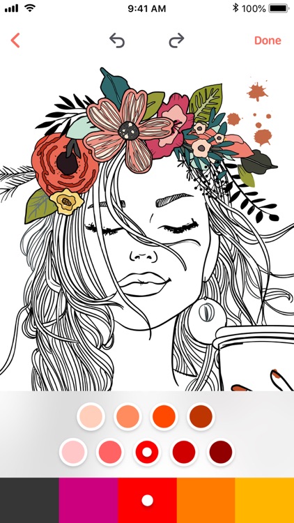 Adult Coloring Book: Colors screenshot-0