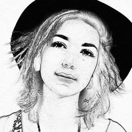 Pencil Sketch Photo Effect icon