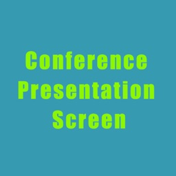 Conference Presentation Screen