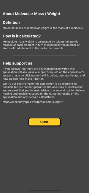 Molecular Mass Weight Calc(圖3)-速報App