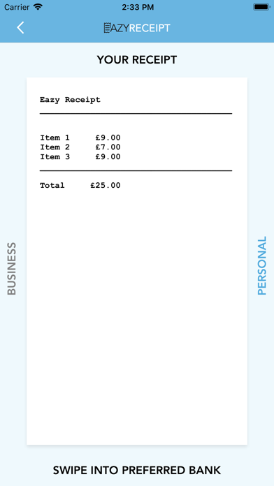 How to cancel & delete Eazy Receipt from iphone & ipad 2