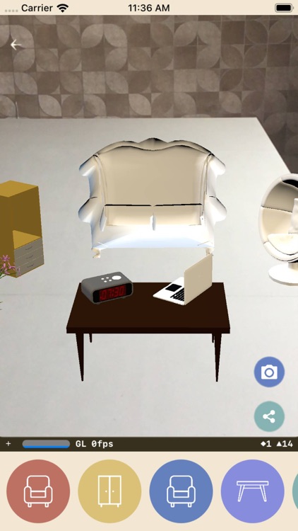 AR 3D model decoration screenshot-3