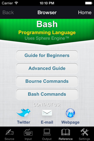 Bash Programming Language - náhled