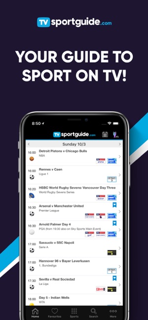 TVsportguide.com - Sport on TV