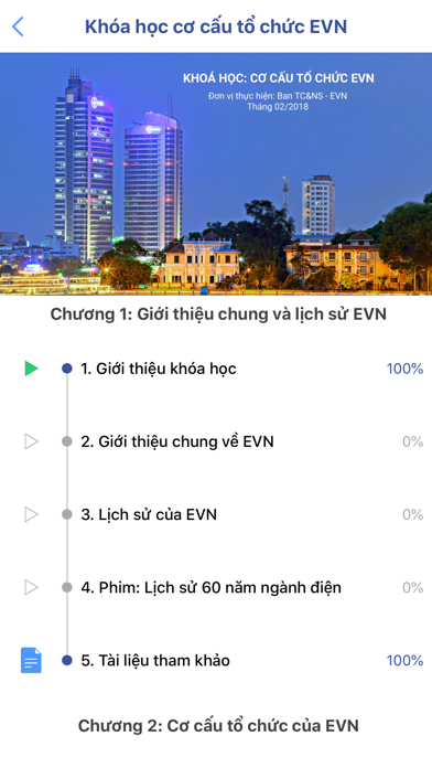 EVN E-Learning screenshot 2