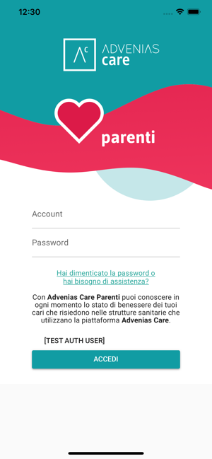 Advenias Care Portale Parenti