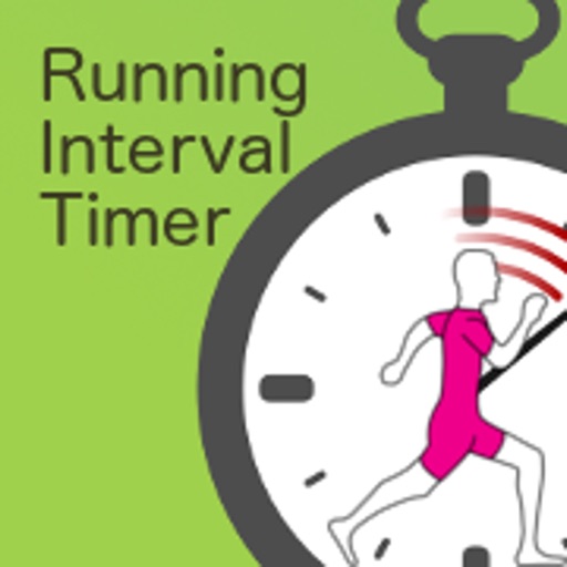 Running Interval Timer Icon