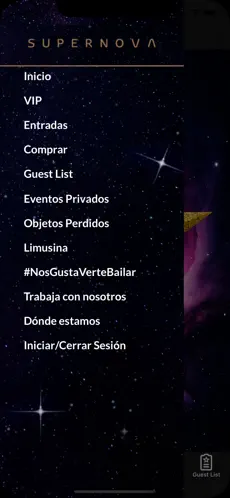 Screenshot 3 Supernova Club iphone