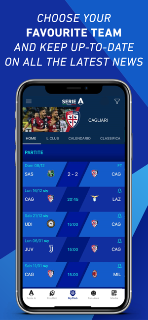 Lega Serie A - Official app(圖8)-速報App