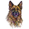 German Shepherd Dog Stickers