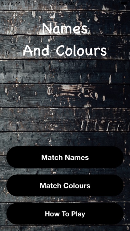 Names And Colours