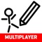 Multiplayer Drawing is a game of drawing and guessing, the game is online in real time, share your skills as an artist in drawing or guess the drawings of others and whoever has more points