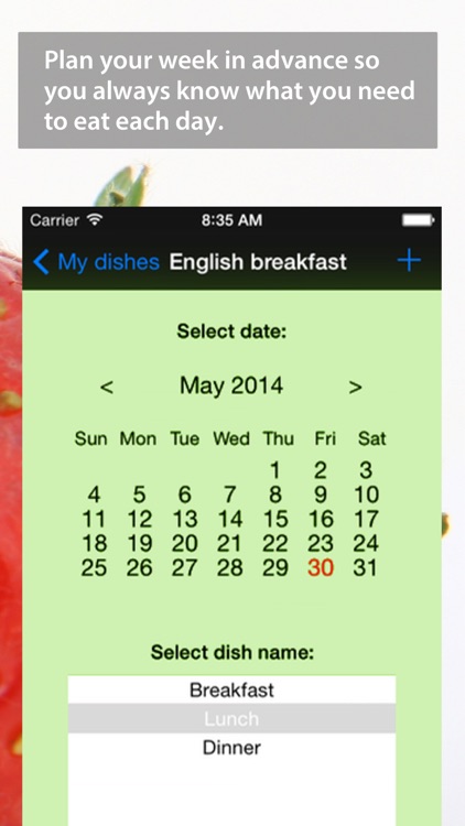 Easy Calorie Counter / Tracker