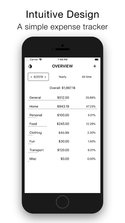 Minimalist Expense Tracker