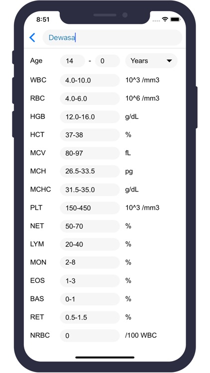 Pediatric CBC Ref Range screenshot-4