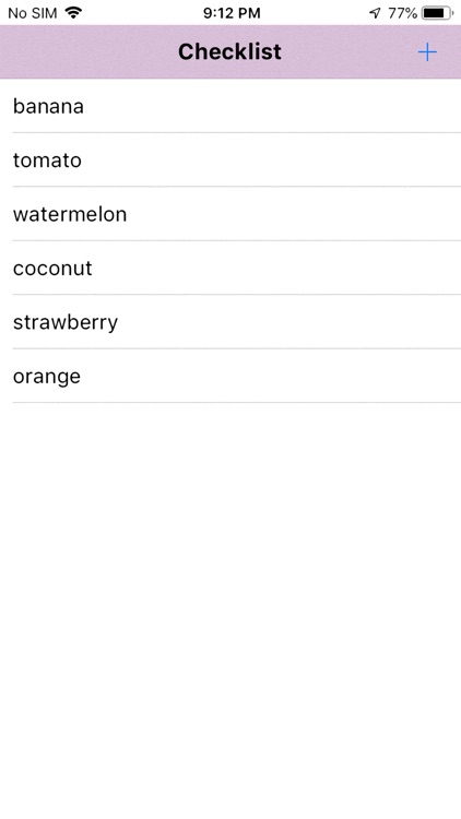 EasyList: To-Do Checklist