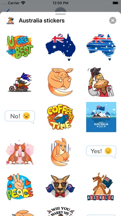 Australia stickers