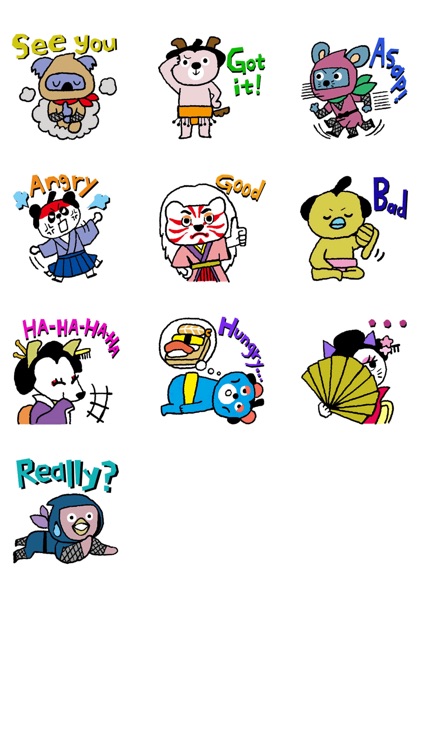 Samurai & Ninja Animals