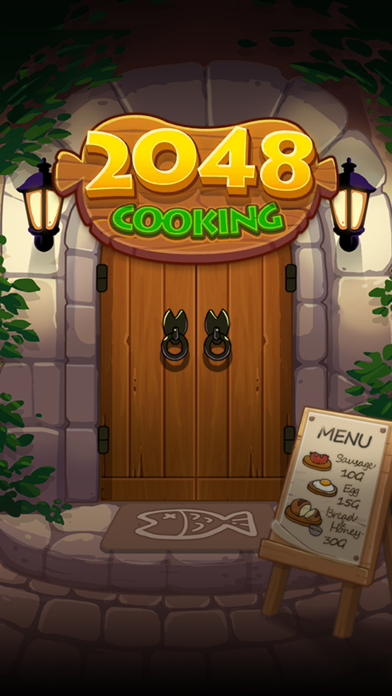 screenshot of 2048 Cooking 3