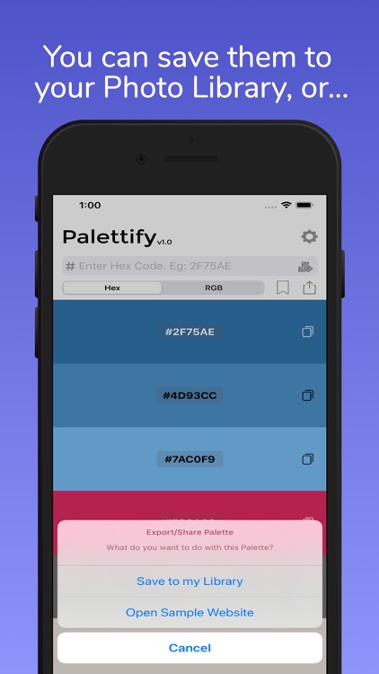 Palettify