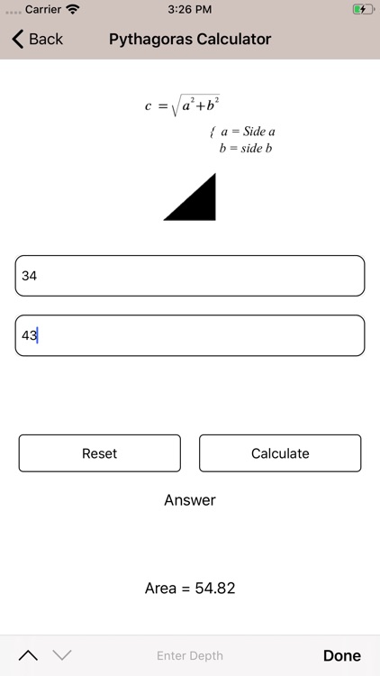 Geometry Calculator : GC screenshot-4