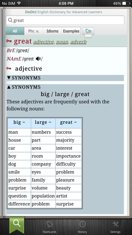 DioDict4 English Advanced Dict screenshot-4