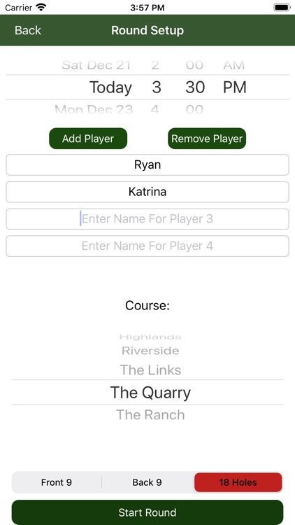 MyGolf Scorecard screenshot-3