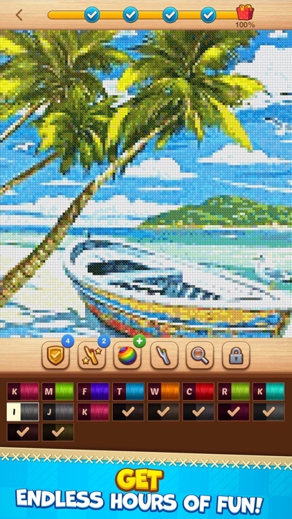 Download CROSS-STITCH: COLORING BOOK by Playcus Limited