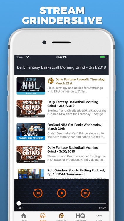 RotoGrinders Daily Fantasy screenshot-4