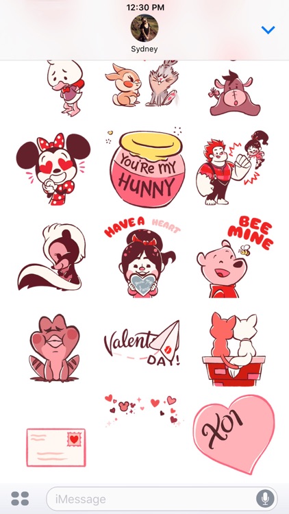 Disney Stickers: Love screenshot-4